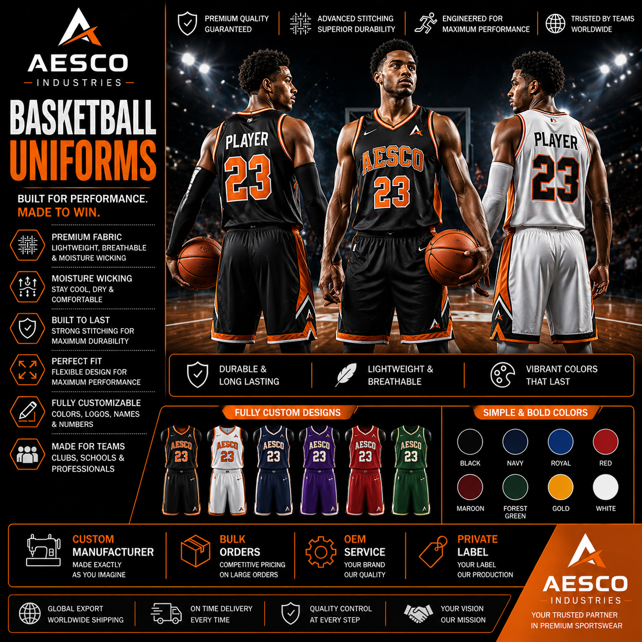 Basketball Uniforms