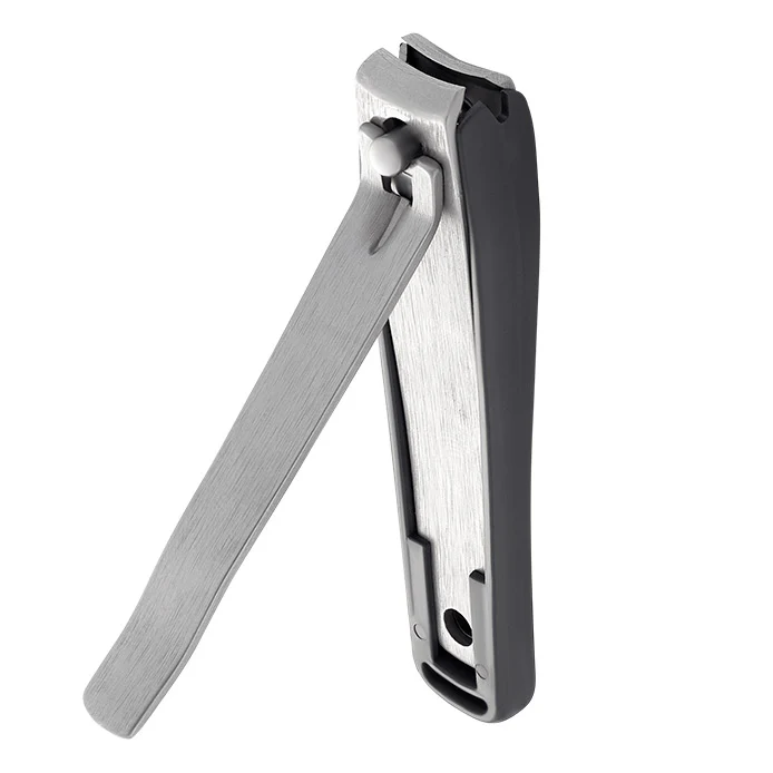 Beauty & Care Nail Clipper with Container for Clipped Nails